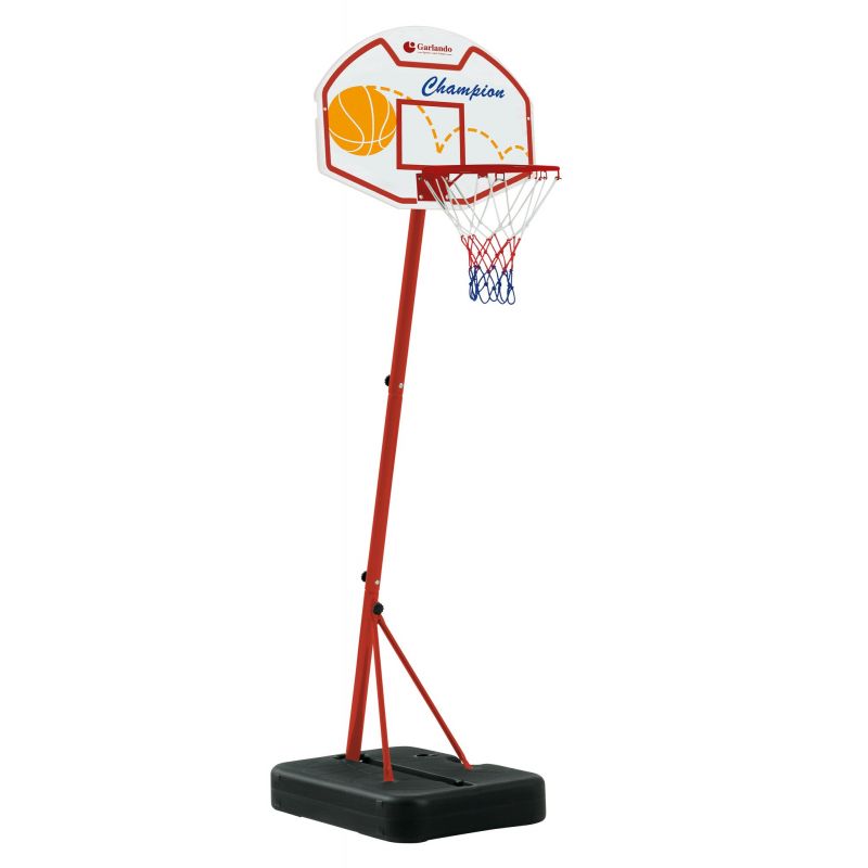 Basketbalpaal Phoenix met bal en koffer